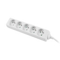 Lanberg PS0-05E-0150-W power extension 1.5 m 5 AC outlet(s) Indoor White