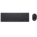 DELL KM555 keyboard Mouse included Universal RF Wireless + Bluetooth QWERTY US International Black