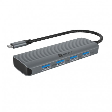 HUB IB-DK4022a-CPD 6in1, HDMI,USB,PD
