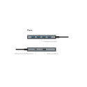 HUB IB-DK4022a-CPD 6in1, HDMI,USB,PD