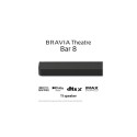 Sony BRAVIA Theatre Bar 8 – Dolby Atmos soundbar, 11 Speaker, Wi-Fi, Bluetooth, 360 Spatial Sound Ma