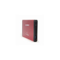 Gembird EE2-U3S-2-R storage drive enclosure HDD enclosure Red 2.5&quot;