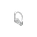 Logitech 981-001417 headphones/headset Wireless Head-band Office/Call center Bluetooth White