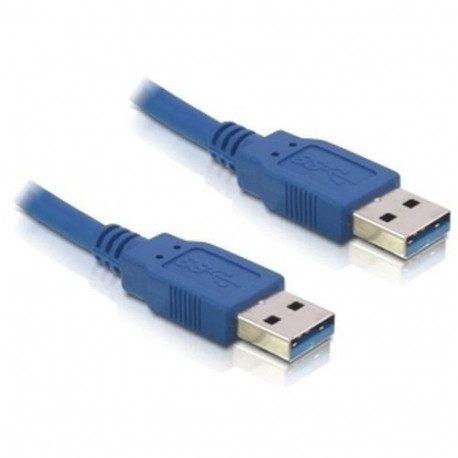 DeLOCK USB 3.0-A male/male - 2m USB cable USB A 5 Gbit/s Blue