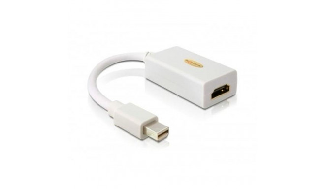 DeLOCK Adapter mini Displayport / HDMI FM HDMI Type A (Standard) White