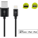 Goobay Lightning USB Charging and Sync Cable, 1 m