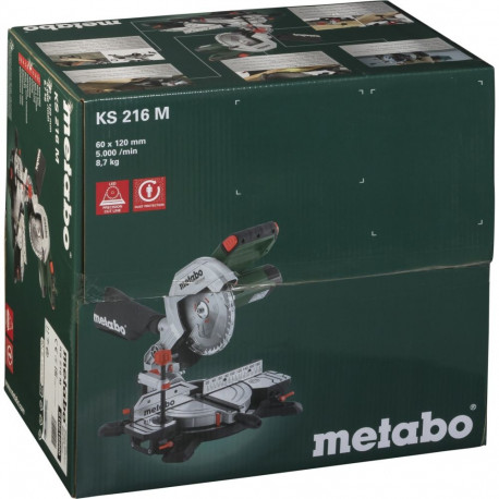 Metabo 610216900 mitre saw 5000 RPM 1100 W