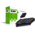 KMP MULTIPACK H-T246VX toner cartridge 4 pc(s) Compatible Black