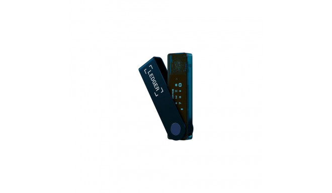 Ledger Nano X USB stick hardware wallet Blue