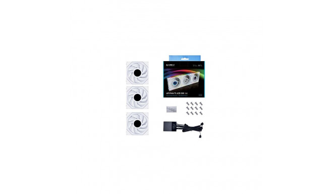 Lian Li UNI FAN TL LCD Computer case 12 cm White