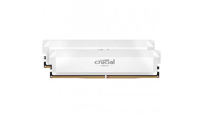 Crucial Pro DDR5-6000 komplekt 64GB 2x32GB UDIMM CL40 W ülekiirendusega