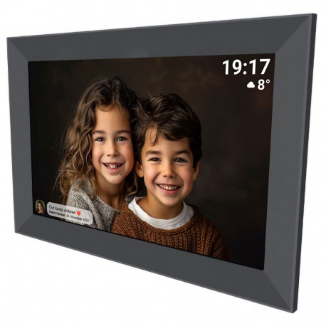 Denver Frameo PFF-1012 must digitaalne pildiraam