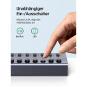 UGREEN USB-C–7-portiline USB-A 3.0 jaotur DC 12V EU