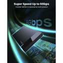 UGREEN väline kõvaketta korpus 2,5-tollise HDD/SSD jaoks