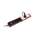 SURGE PROTECTOR ARMAC R5 5M 5X FRENCH OUTLETS 10A BLACK