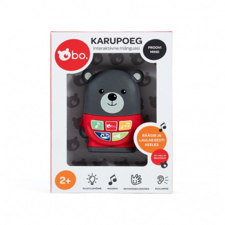 bo. Interaktiivne mänguasi Karupoeg (eesti keeles)