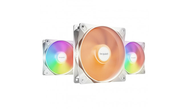 be quiet! LIGHT WINGS LX 120mm PWM suure kiirusega ventilaatorite komplekt, 3 tk, valge
