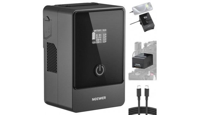 NEEWER PS099E, 99 Wh V-Mount lithium battery