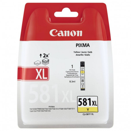 Canon Ink CLI-581 CLI581 kollane XL (2051C001)