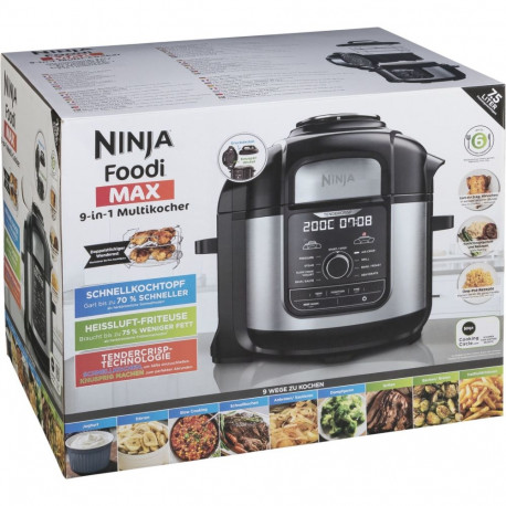 Ninja Multicooker Foodi Max (OP500EU) 7,5L must hõbedane