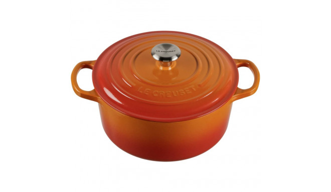 Le Creuset Signature Roaster round 22cm oven red (21177220902430)