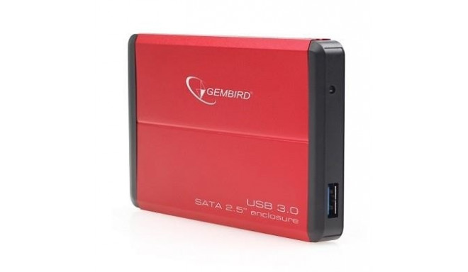 HDD CASE EXT. USB3 2.5"/RED EE2-U3S-2-R GEMBIRD