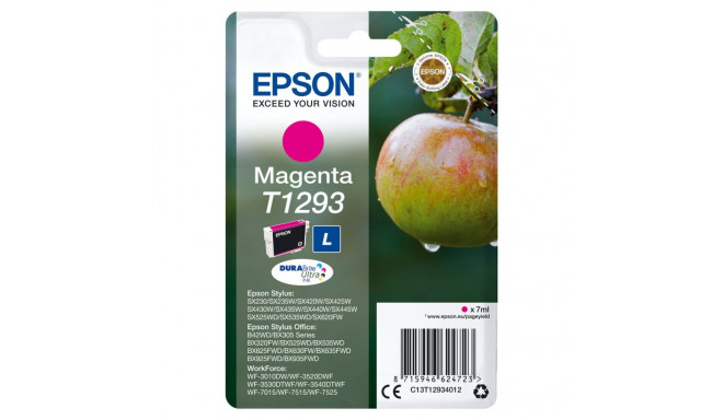 Originaalne Tindikassett Epson C13T12934011 Fuksiinpunane