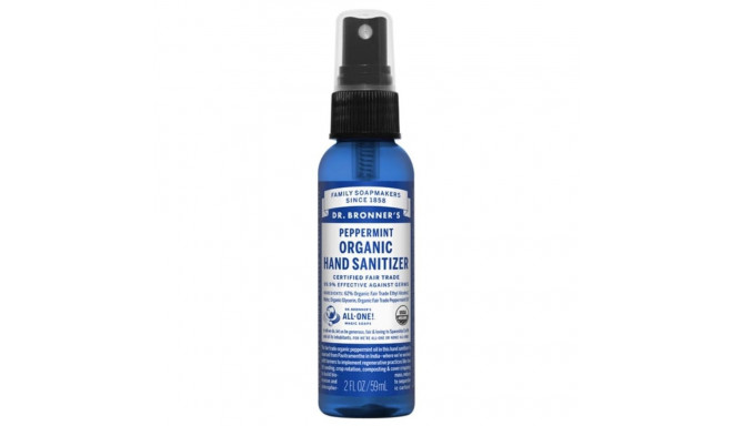 Sterilising Hand Lotion Dr Bronner's Peppermint 60 ml