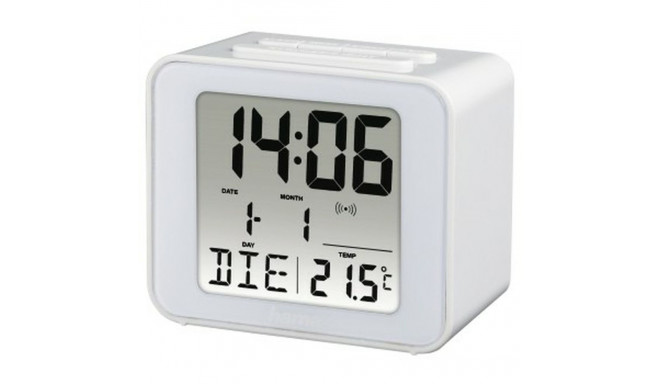 Alarm Clock Hama Cube White