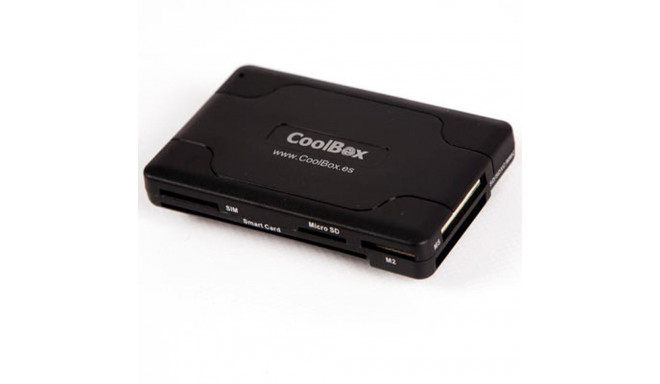 External Card Reader CoolBox CRCOOCRE065A Black