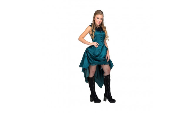 Costume for Adults My Other Me Saloon Girl Blue M/L