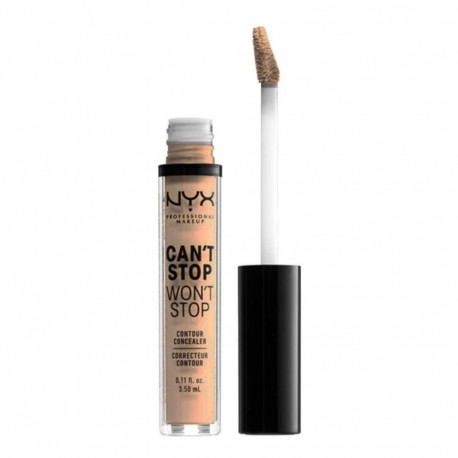 Näokorrektor Can't Stop Won't Stop NYX (3,5 ml) - neutral tan 3,5 ml