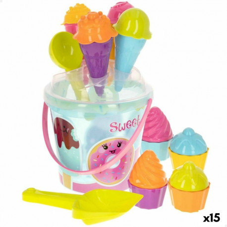 Rannalelude komplekt Colorbaby polüpropüleen (15 Ühikut)