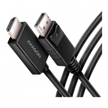 AXAGON RVD-HI20C2 DisplayPort - HDMI 2.0 cable 1.8m 4K/60Hz