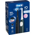 Oral-B iO2 Duo elektriline hambaharjakomplekt, must ja roheline