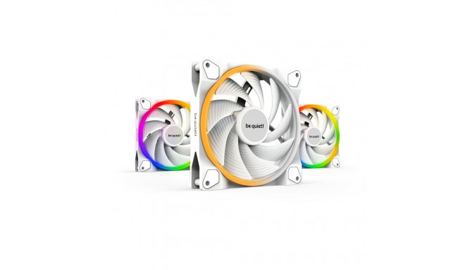 "140mm be quiet! LIGHT WINGS White PWM Triple-Pack high-speed"