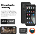 "AGM Mobile H MAX Outdoor Rugged Smartphone 128GB 4RAM 4G black"