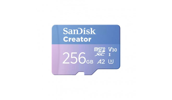 "CARD SanDisk Creator MicroSD 256GB"