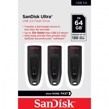 "STICK ULTRA 64GB USB 3.0 FLASH DRIVE"