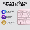 "Logitech MX Keys Mini Minimalist Wireless Illuminated Keyboard - ROSE - CENTRAL (DE)"