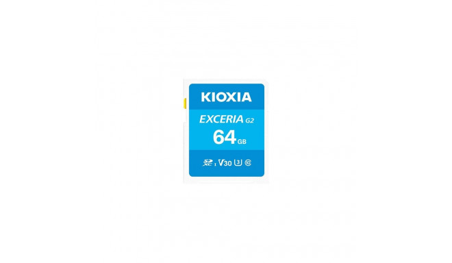 "CARD KIOXIA SD-Card Exceria 64GB Gen 2."