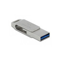 "STICK DELOCK USB 3.2 Gen 1 USB-C + Typ-A Speicherstick 64GB - Metallgehuse"