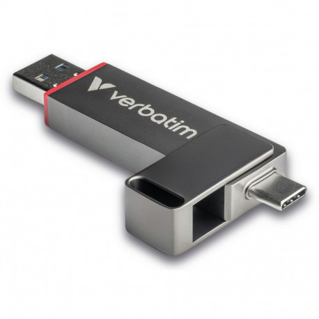 "STICK Verbatim Dual QuickStick 128GB USB-A/C 3.2 Gen1 32040"