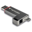 "STICK Verbatim Dual QuickStick 128GB USB-A/C 3.2 Gen1 32040"