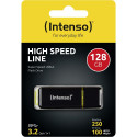 "STICK Intenso High Speed Line schwarz. gelb 128 GB"