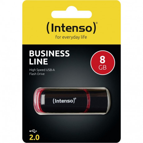 "STICK Intenso Business Line schwarz. rot 8 GB"