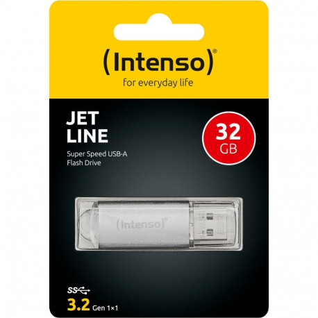 "STICK Intenso Jet Line Aluminium 32GB 3.2 Gen 1x1"