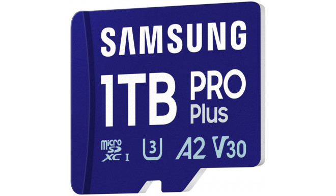 "CARD Micro Card 1TB Samsung SDXC PRO Plus (2024) Reader retail"