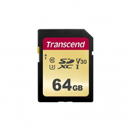"CARD Card 64GB Transcend SDXC SDC500S 95/60 MB/s"