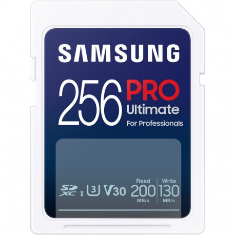 "CARD Card 256GB Samsung XC PRO Ultimate (CL10) retail"